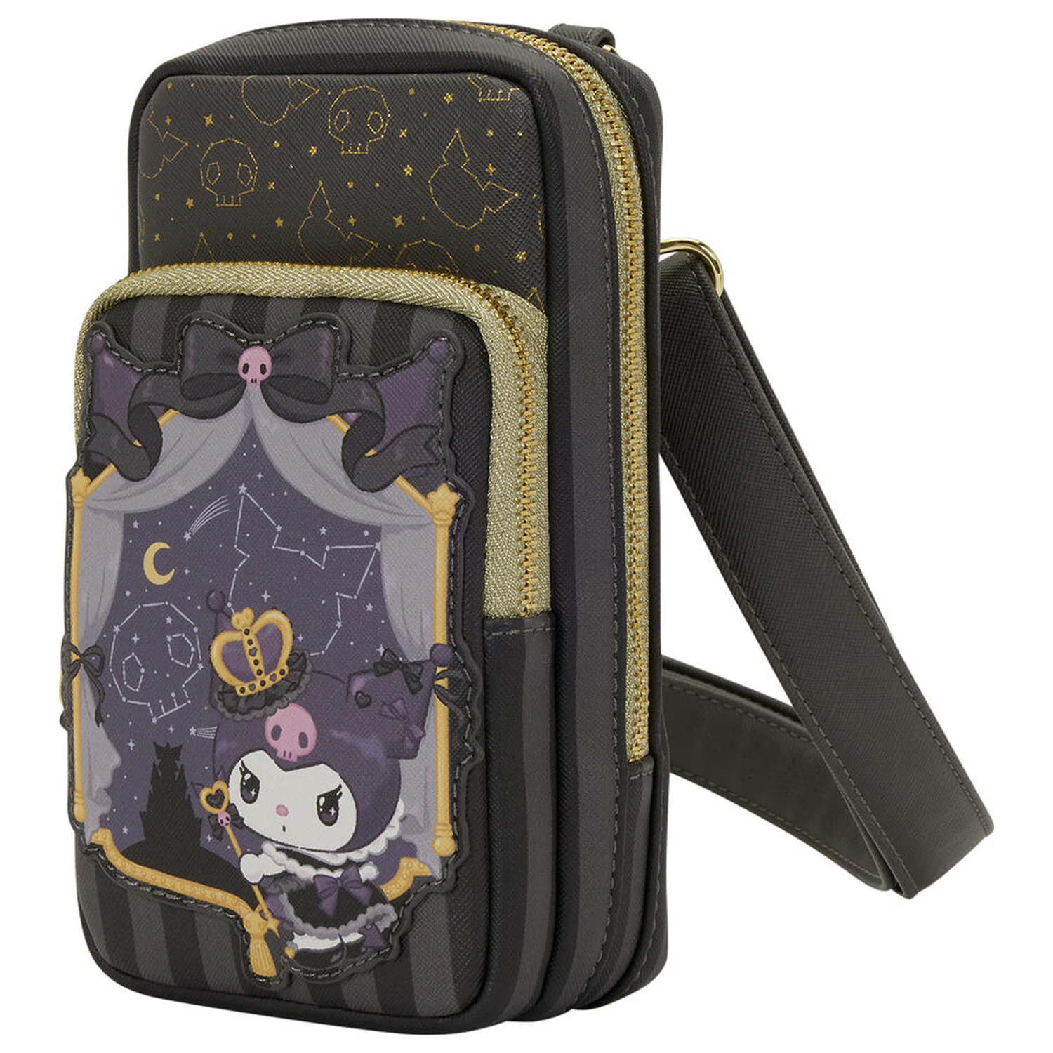 Loungefly Hello Kitty Kuromi 20th Anniversary taška přes rameno + peněženka fotografii produktu