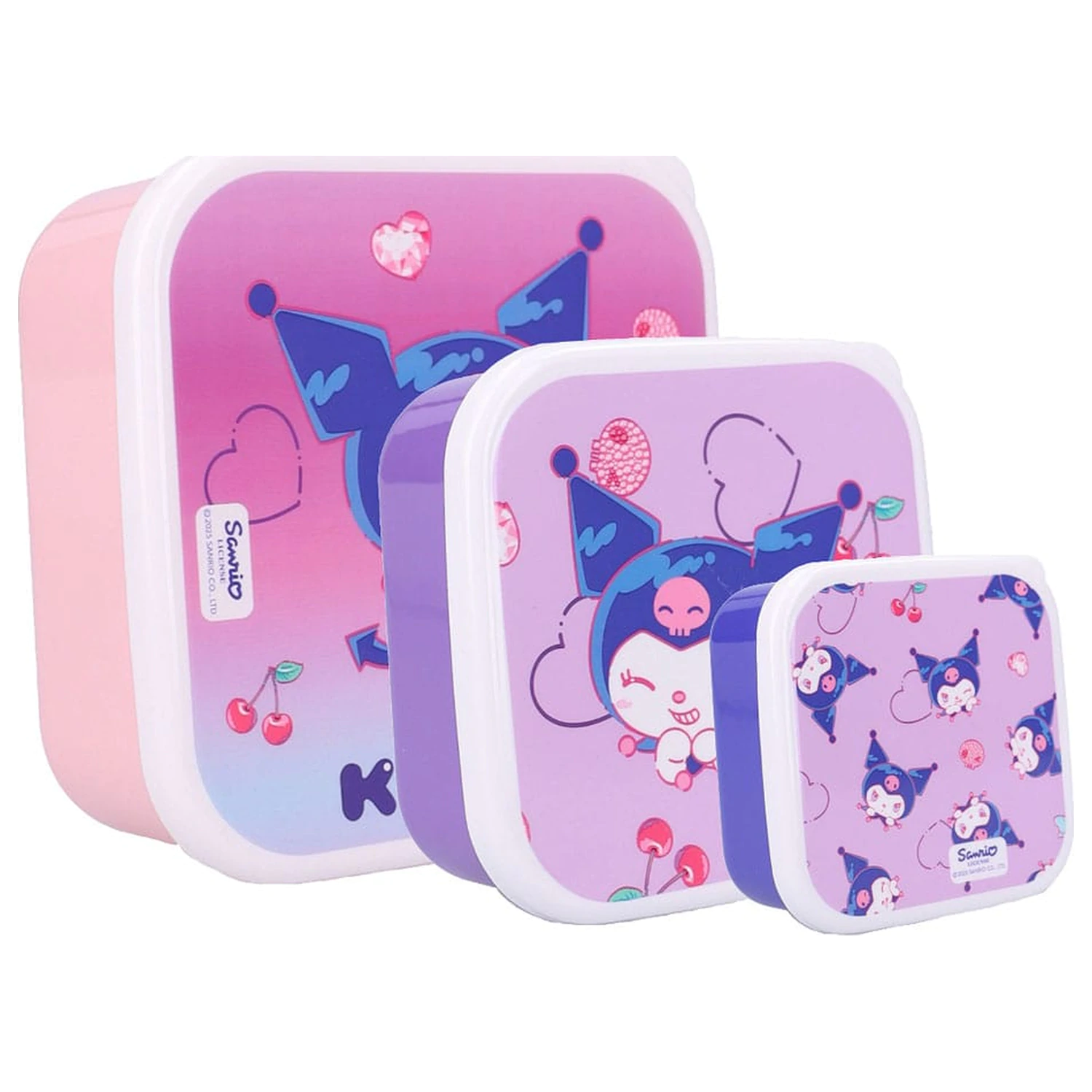 Sanrio Sada boxů na svačinu Kuromi Fresh Bites fotografii produktu