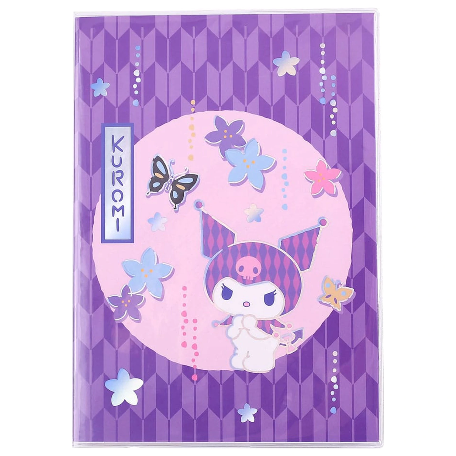 Sanrio Notebook Kuromi Japonský holografický kostkovaný zápisník fotografii produktu