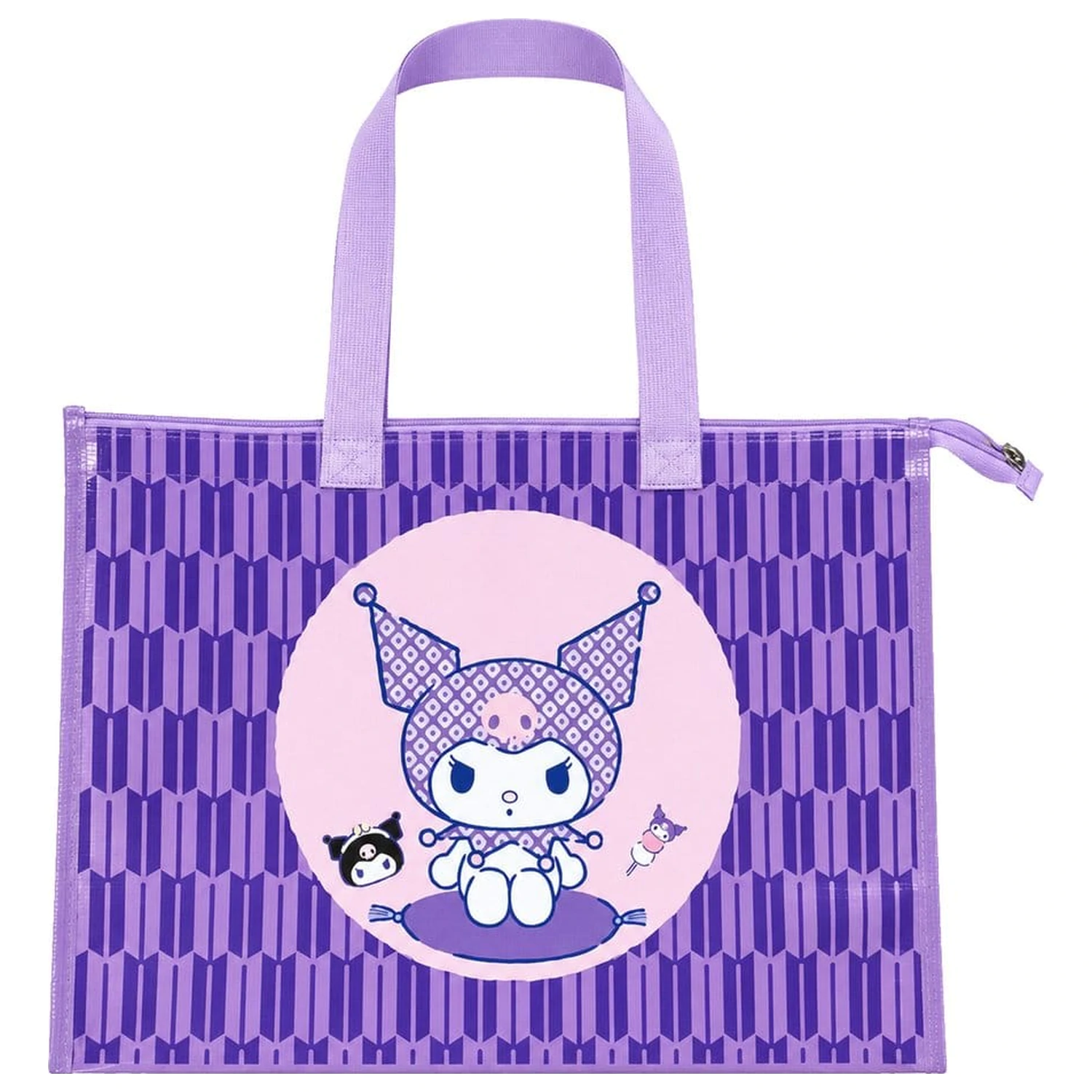 Sanrio PVC nákupní taška Kuromi japonská 49 x 36 x 10 cm fotografii produktu