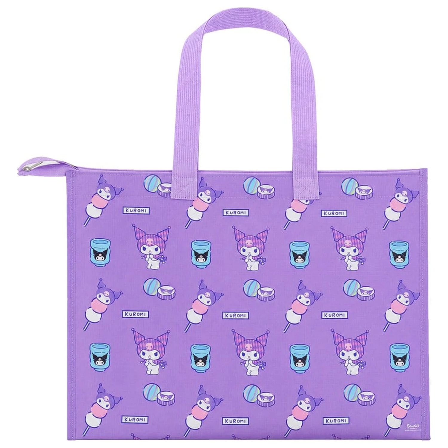 Sanrio PVC nákupní taška Kuromi japonská 49 x 36 x 10 cm fotografii produktu