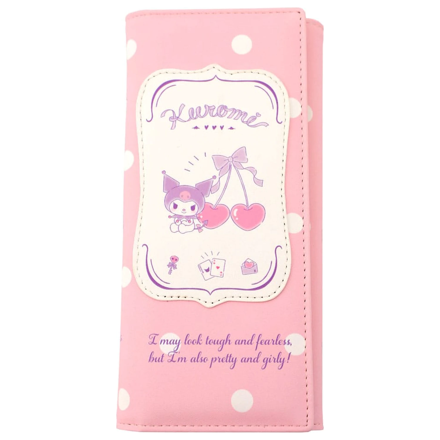 Sanrio Peněženka na mince Kuromi Kawaii fotografii produktu