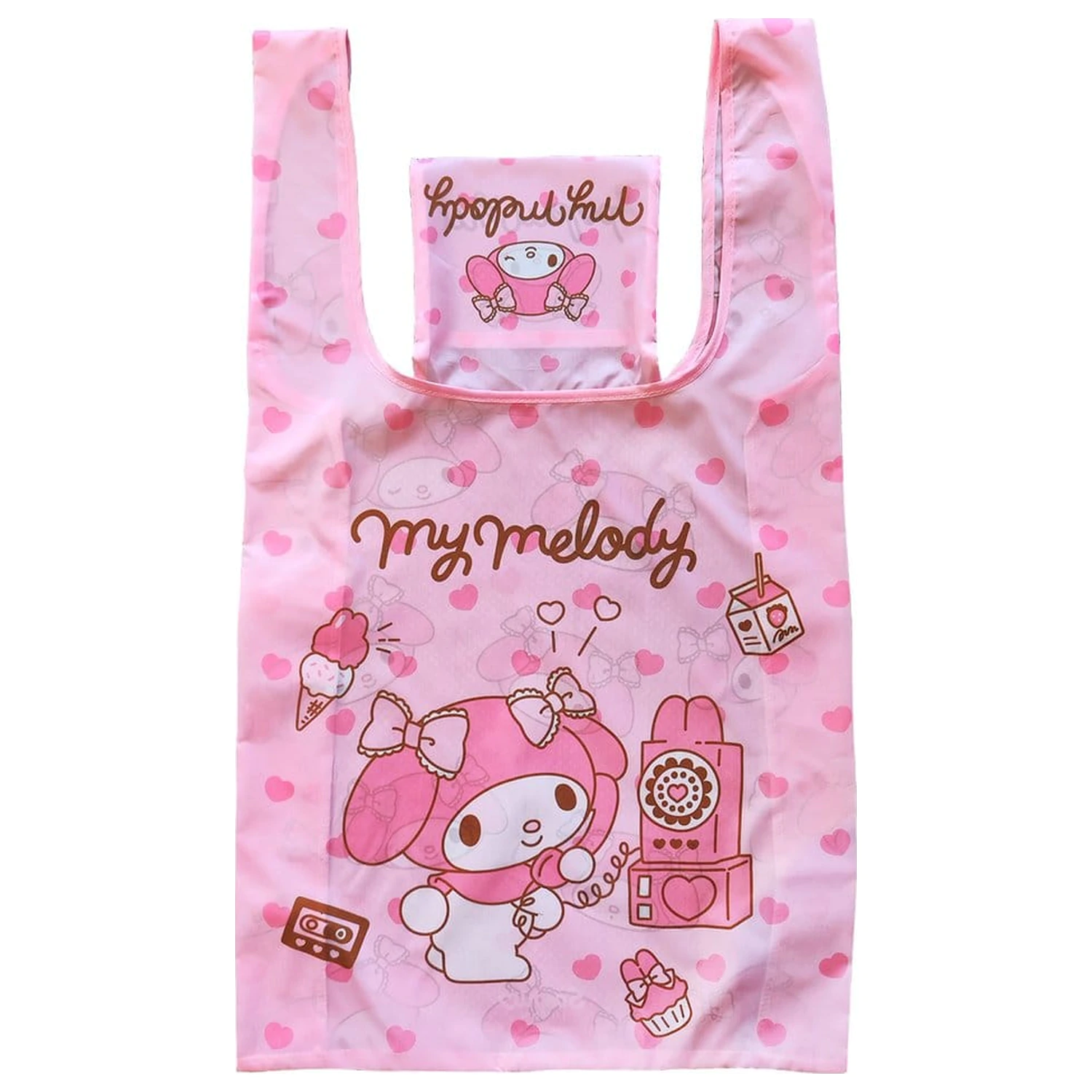 Sanrio Tote Bag My Melody Kawaii skládací fotografii produktu