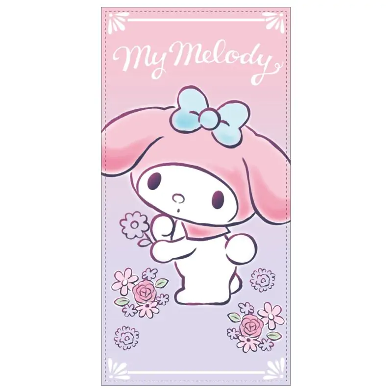 Sanrio My Melody mikrovláknová plážová osuška fotografii produktu