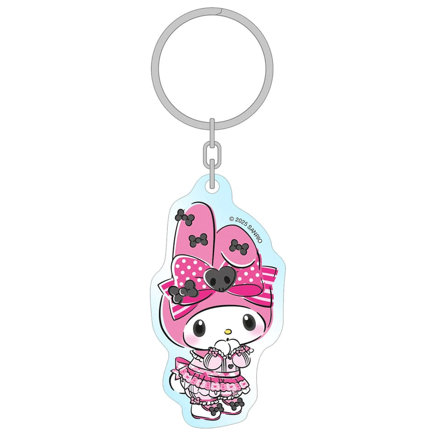Sanrio Pink Black Party Series Akrylová klíčenka My Melody 7 cm fotografii produktu