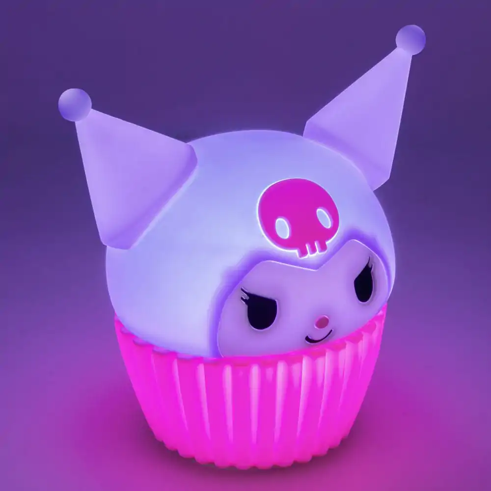 Sanrio Squishy Glo Silicon Light Kuromi 15 cm fotografii produktu