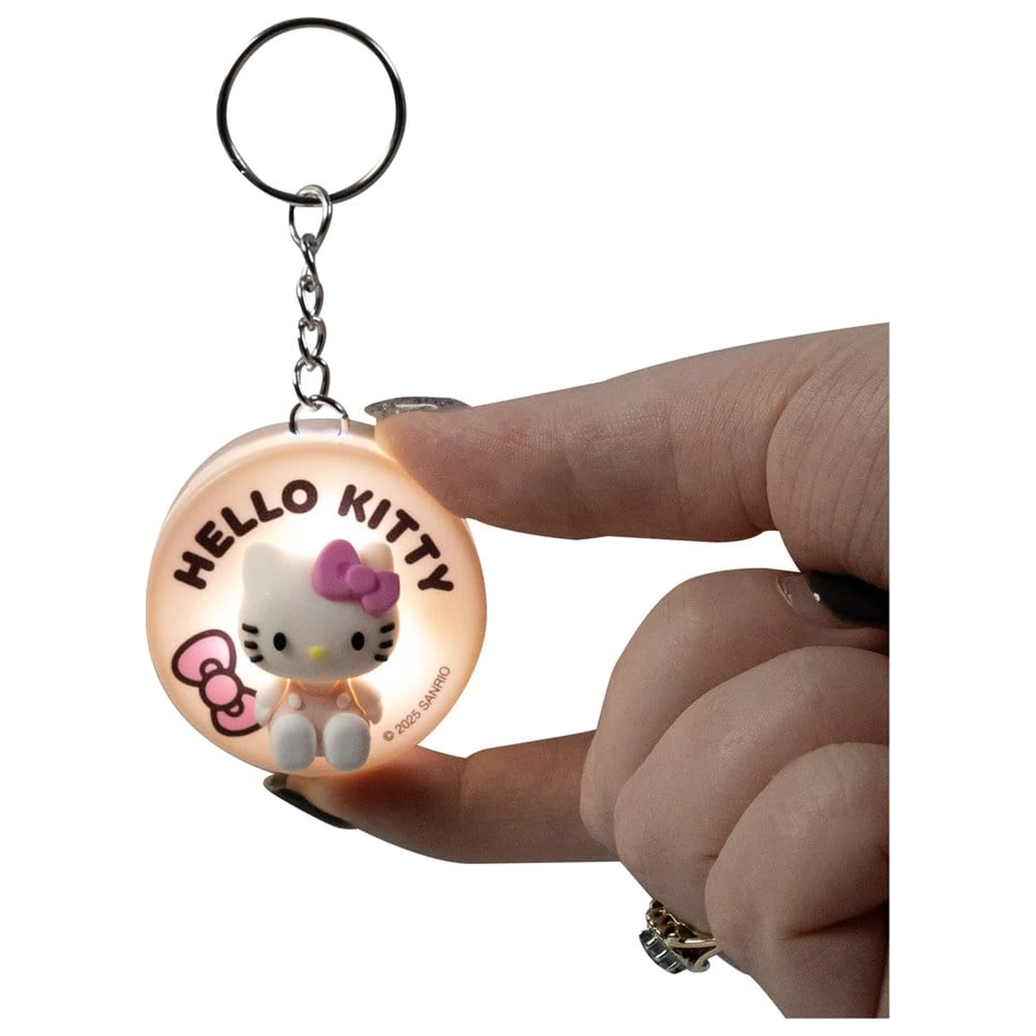 Sanrio Svítící přívěsek na klíče Hello Kitty fotografii produktu