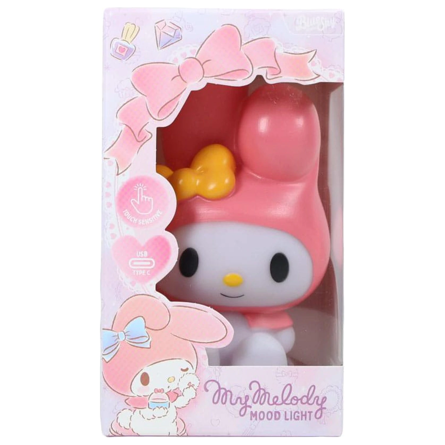 Sanrio náladová lampa s USB-C My Melody 11 cm fotografii produktu
