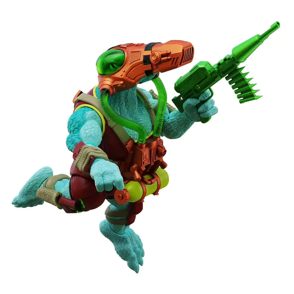 Saurozoic Warriors Rock Akční figurka Javvik Mosa Mosasaurus (Underwater Assault) 15 cm fotografii produktu