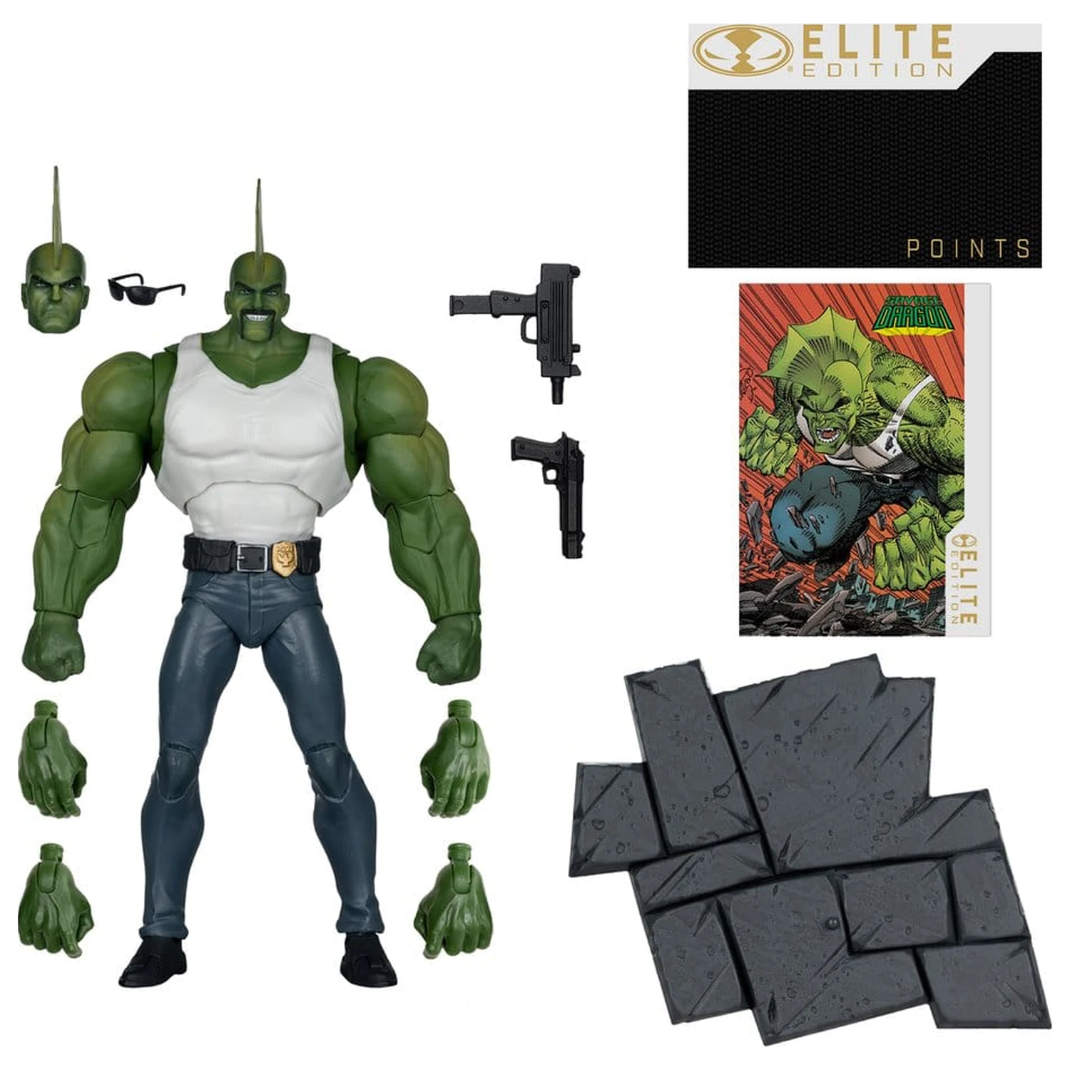 Savage Dragon Image Comics Founders Series McFarlane Elite Edition akční figurka Dragon 20 cm fotografii produktu