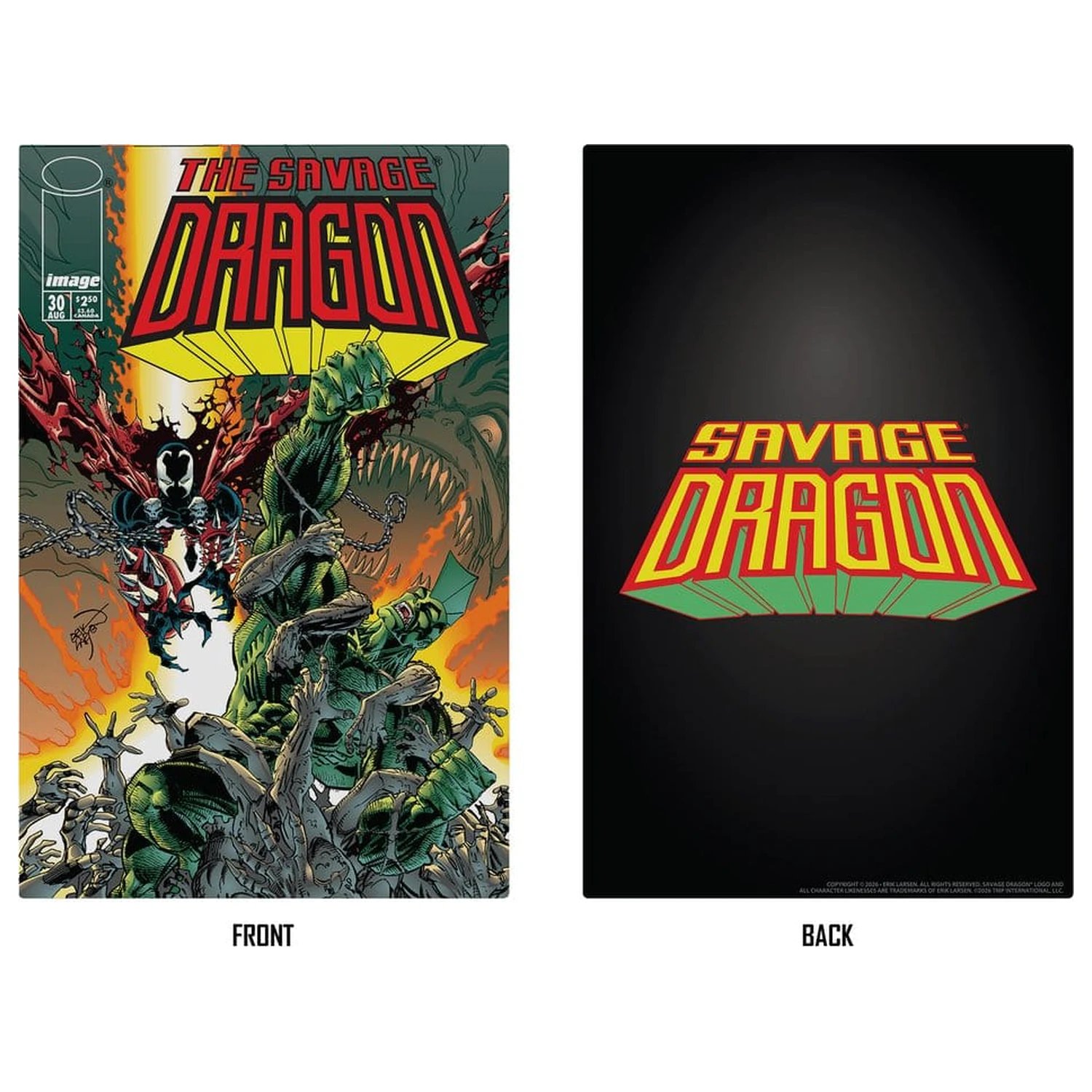 Savage Dragon Image Comics Founders Series McFarlane Elite Edition akční figurka Dragon 20 cm fotografii produktu