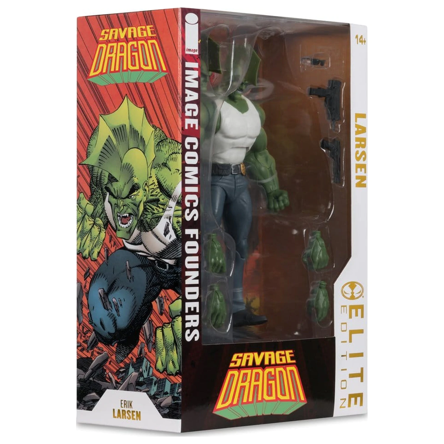 Savage Dragon Image Comics Founders Series McFarlane Elite Edition akční figurka Dragon 20 cm fotografii produktu