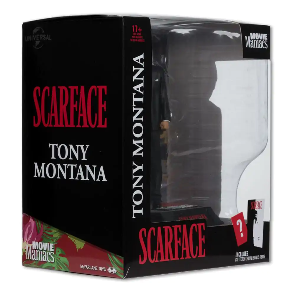 Scarface Movie Maniacs PVC Soška Tony Montana 17 cm fotografii produktu