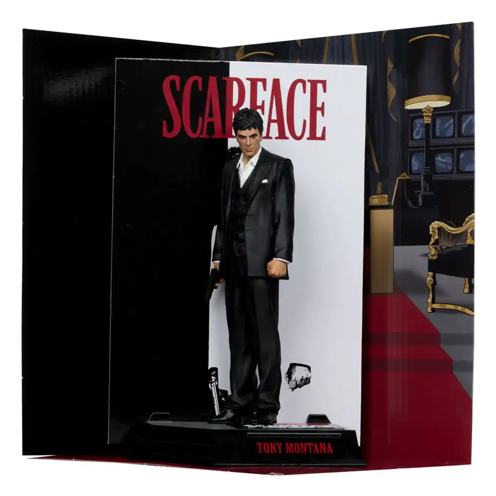 Scarface Movie Maniacs PVC Soška Tony Montana 17 cm fotografii produktu