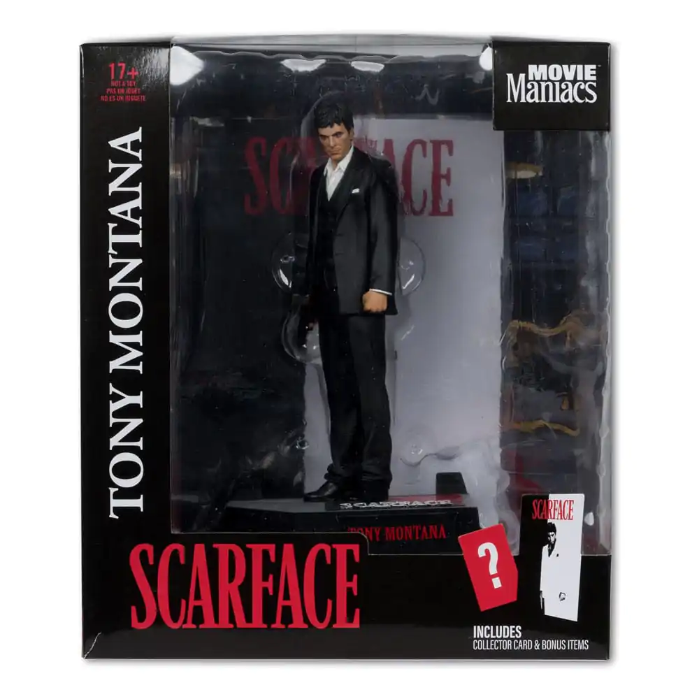 Scarface Movie Maniacs PVC Soška Tony Montana 17 cm fotografii produktu