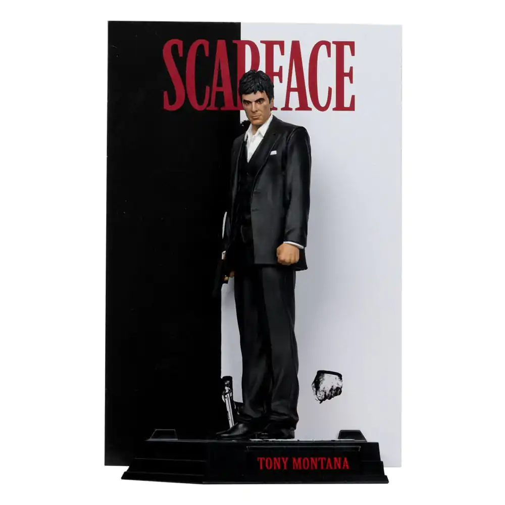 Scarface Movie Maniacs PVC Soška Tony Montana 17 cm fotografii produktu