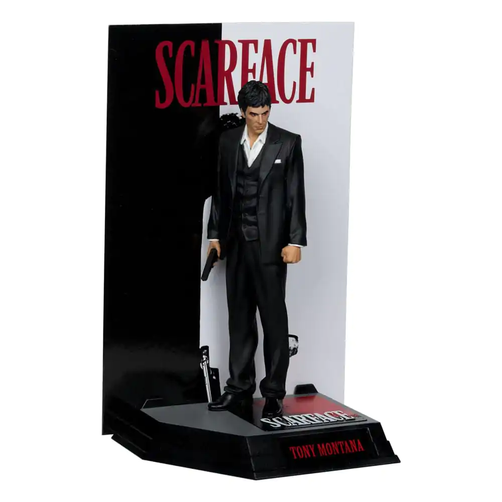 Scarface Movie Maniacs PVC Soška Tony Montana 17 cm fotografii produktu