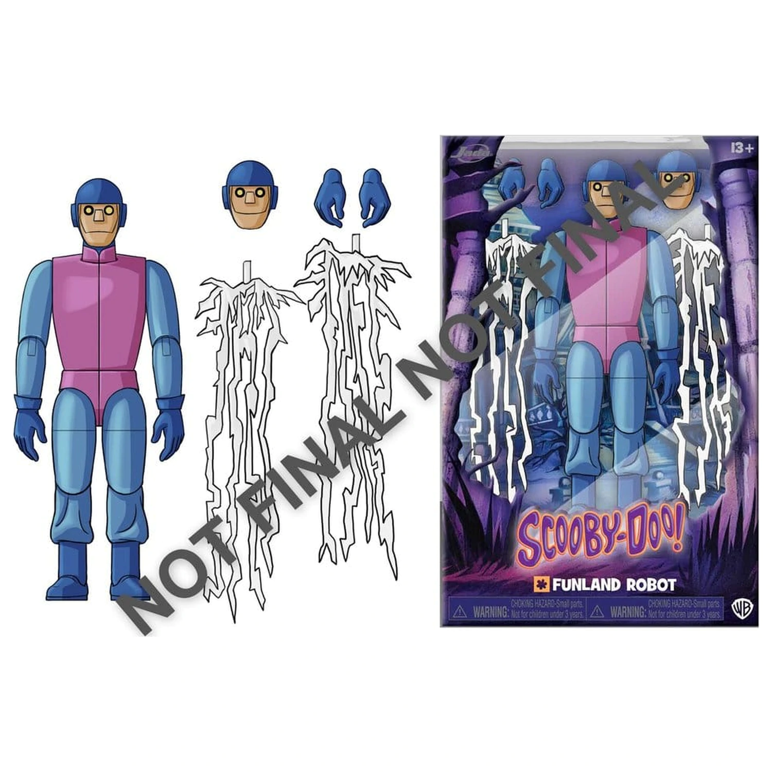 Scooby Doo Akční figurka Funland Robot 16 cm fotografii produktu