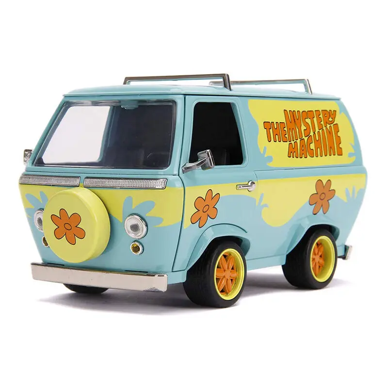 Scooby-Doo Diecast Model 1/24 Model auta Mystery Van fotografii produktu