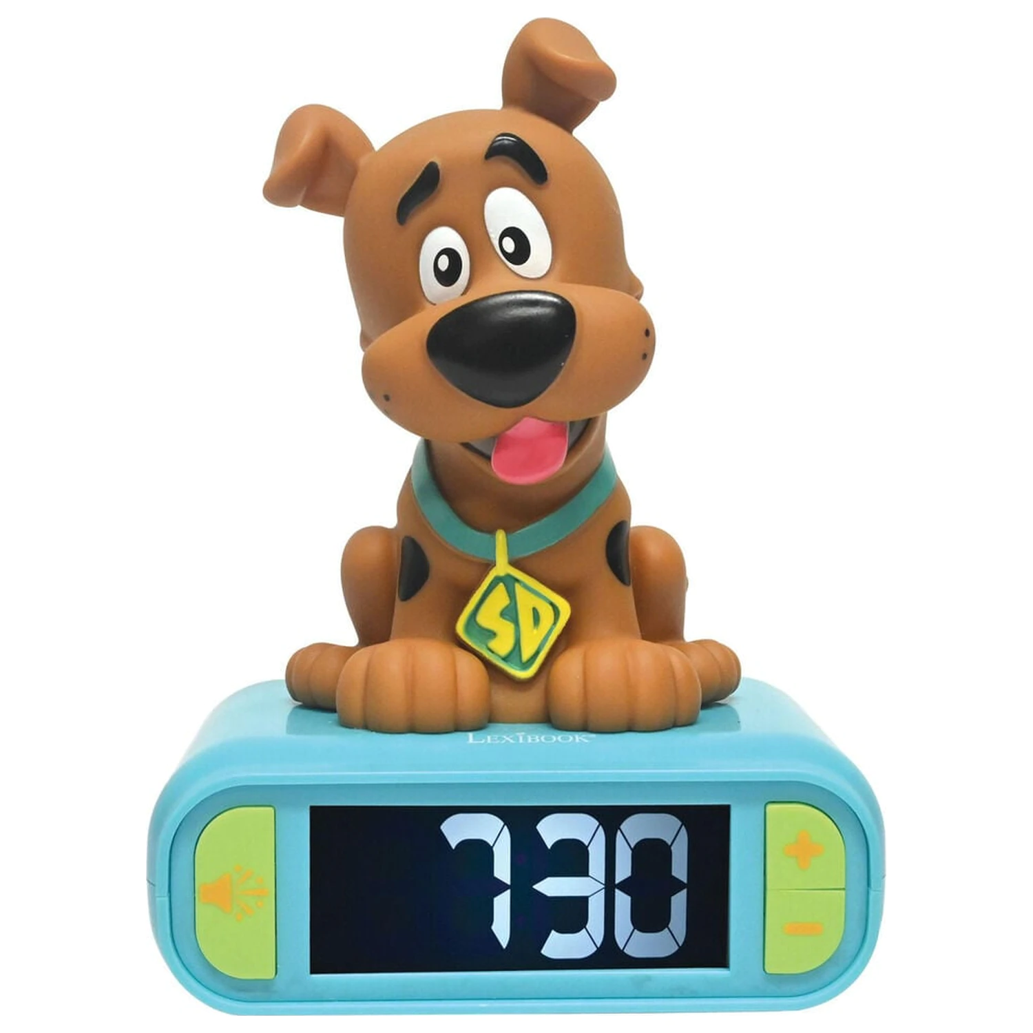 Scooby Doo Digitální budík s Doo 3D nočním světlem a zvukovými efekty fotografii produktu