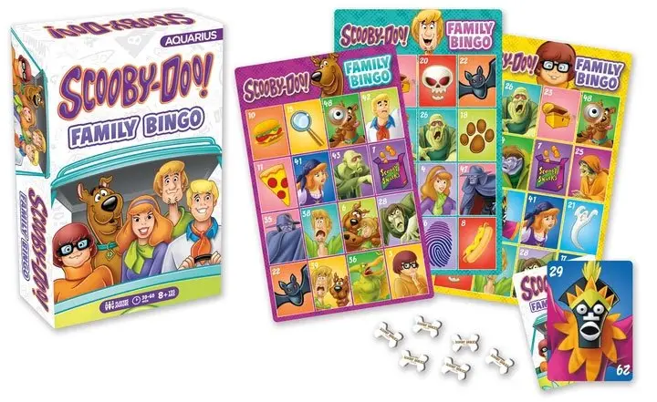 Scooby-Doo Desková hra Rodinné Bingo Anglická verze fotografii produktu