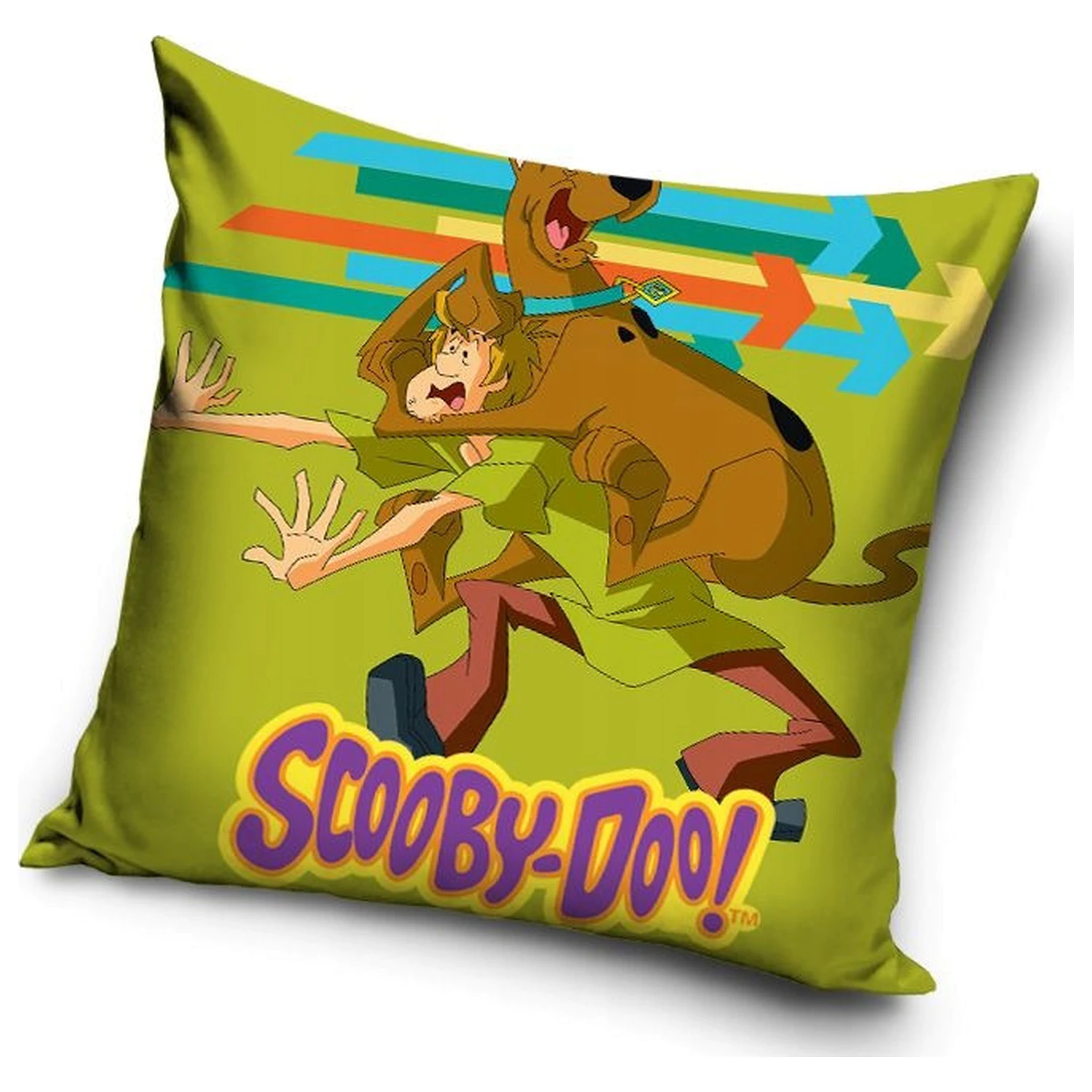 Scooby-Doo zelený povlak na polštář fotografii produktu
