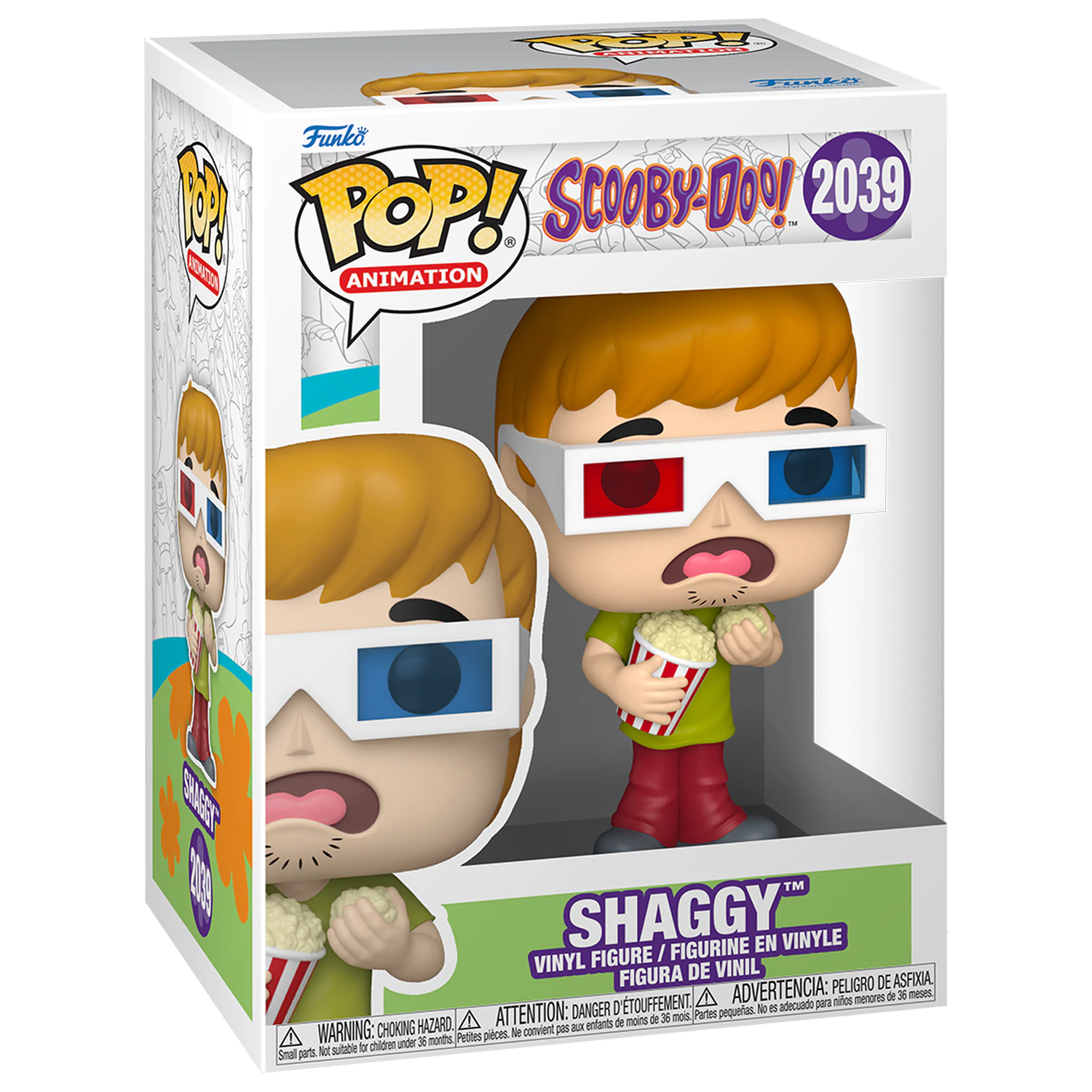 Scooby Doo Pop! Animation Vinylová figurka Shaggy 9 cm fotografii produktu