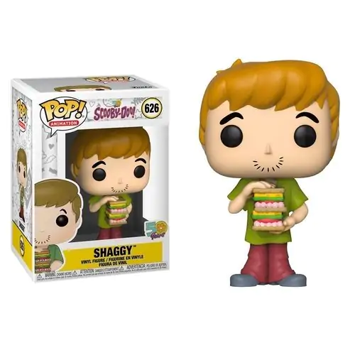 Scooby Doo POP! Animation vinylová figurka Shaggy s sendvičem 9 cm fotografii produktu