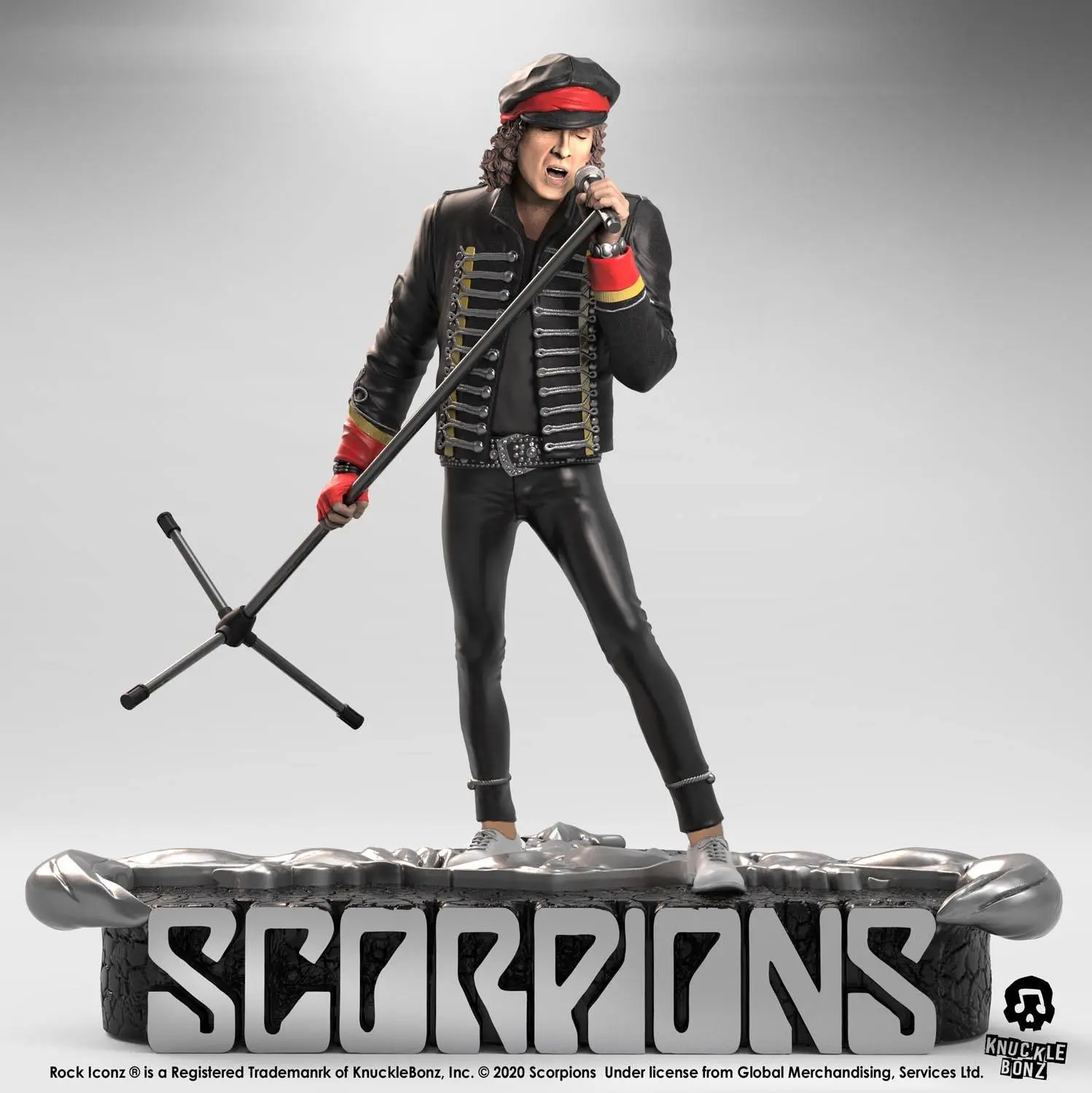 Scorpions Rock Iconz Statue Klaus Meine Limited Edition 22 cm Socha fotografii produktu