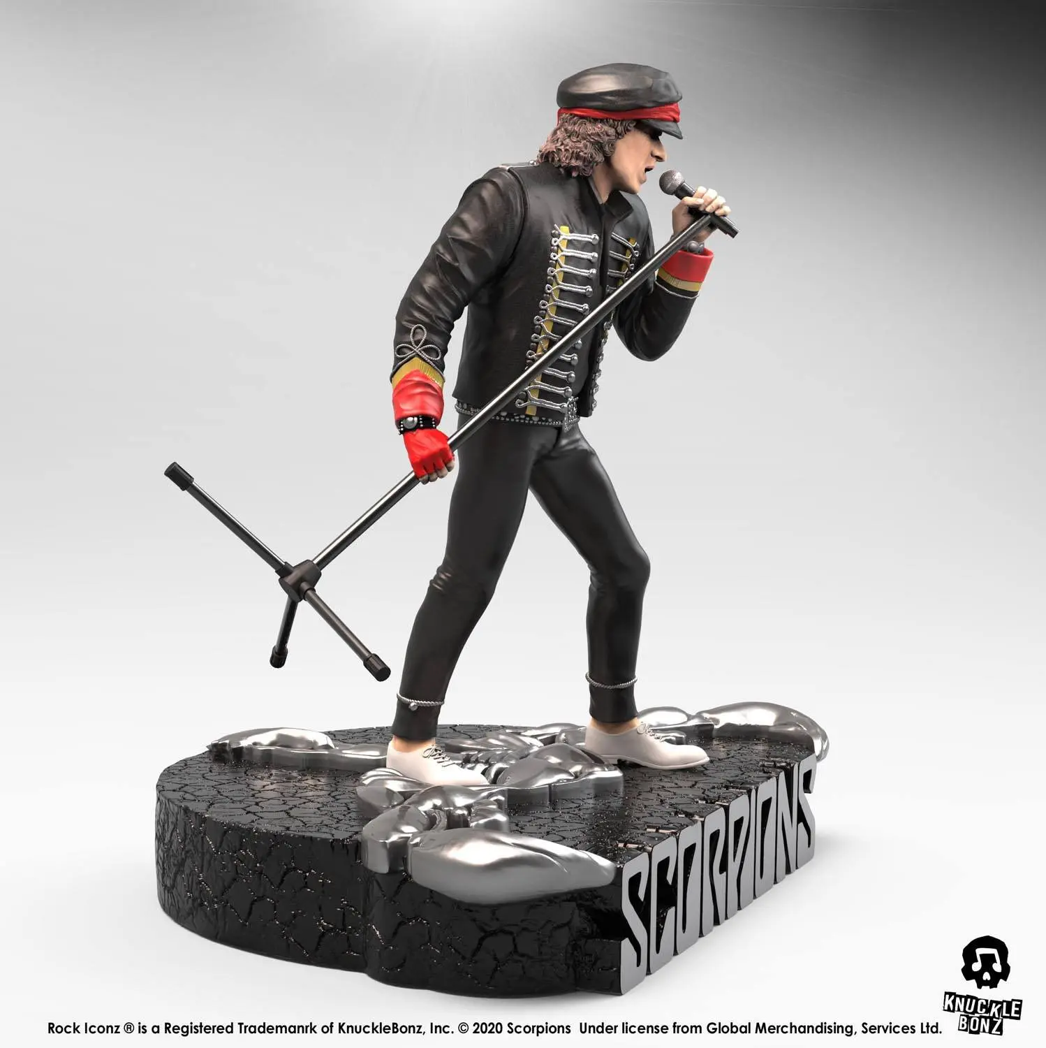 Scorpions Rock Iconz Statue Klaus Meine Limited Edition 22 cm Socha fotografii produktu