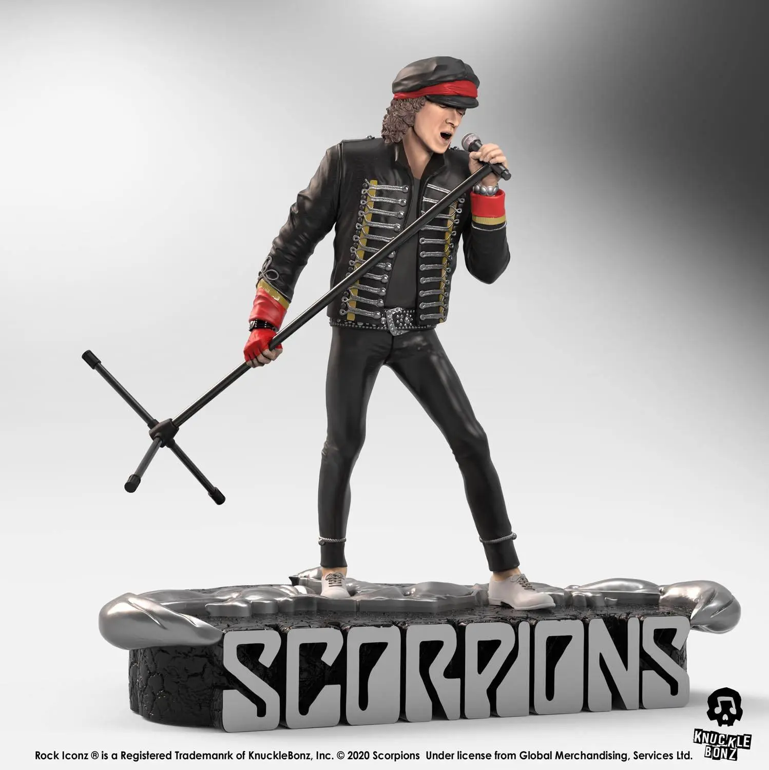 Scorpions Rock Iconz Statue Klaus Meine Limited Edition 22 cm Socha fotografii produktu