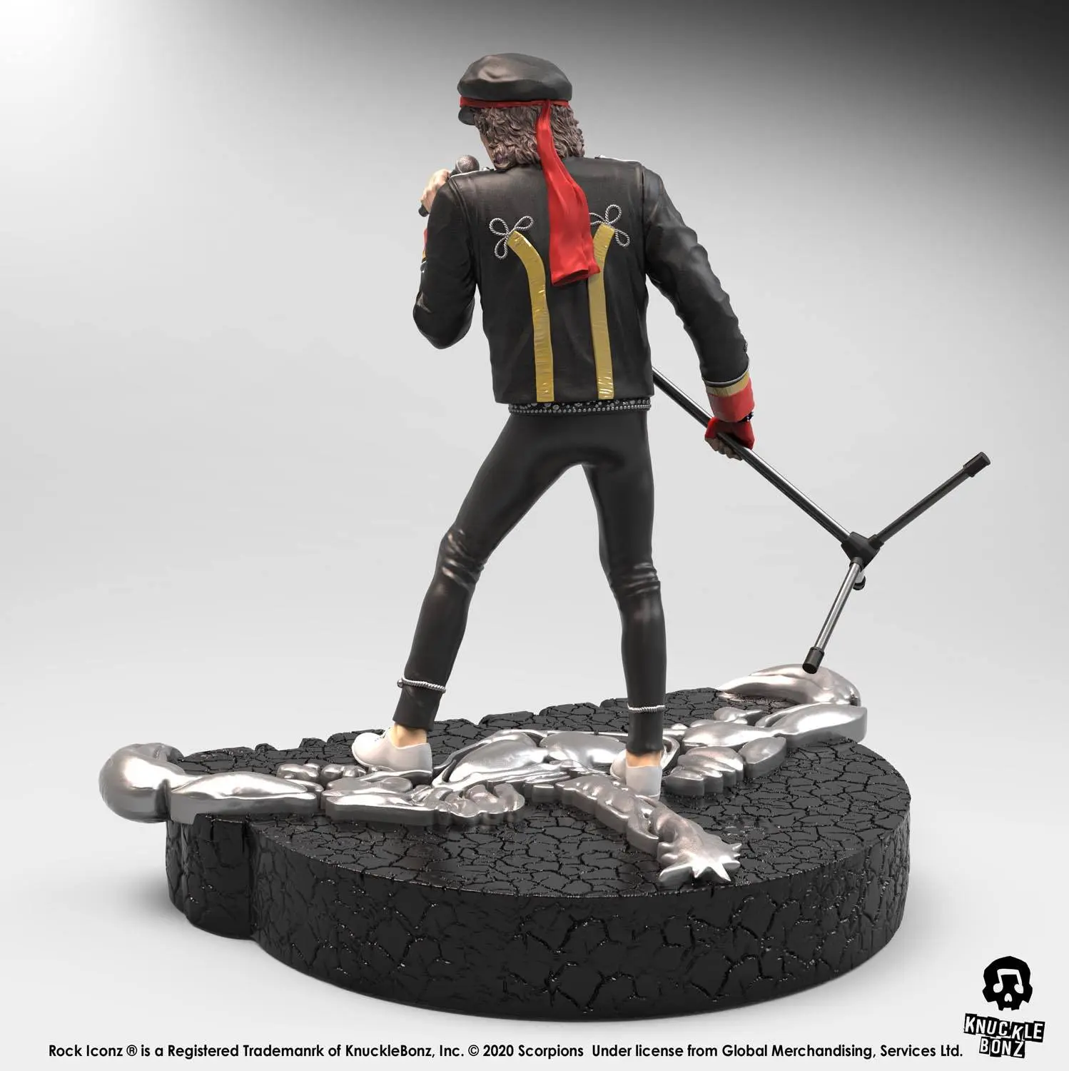 Scorpions Rock Iconz Statue Klaus Meine Limited Edition 22 cm Socha fotografii produktu