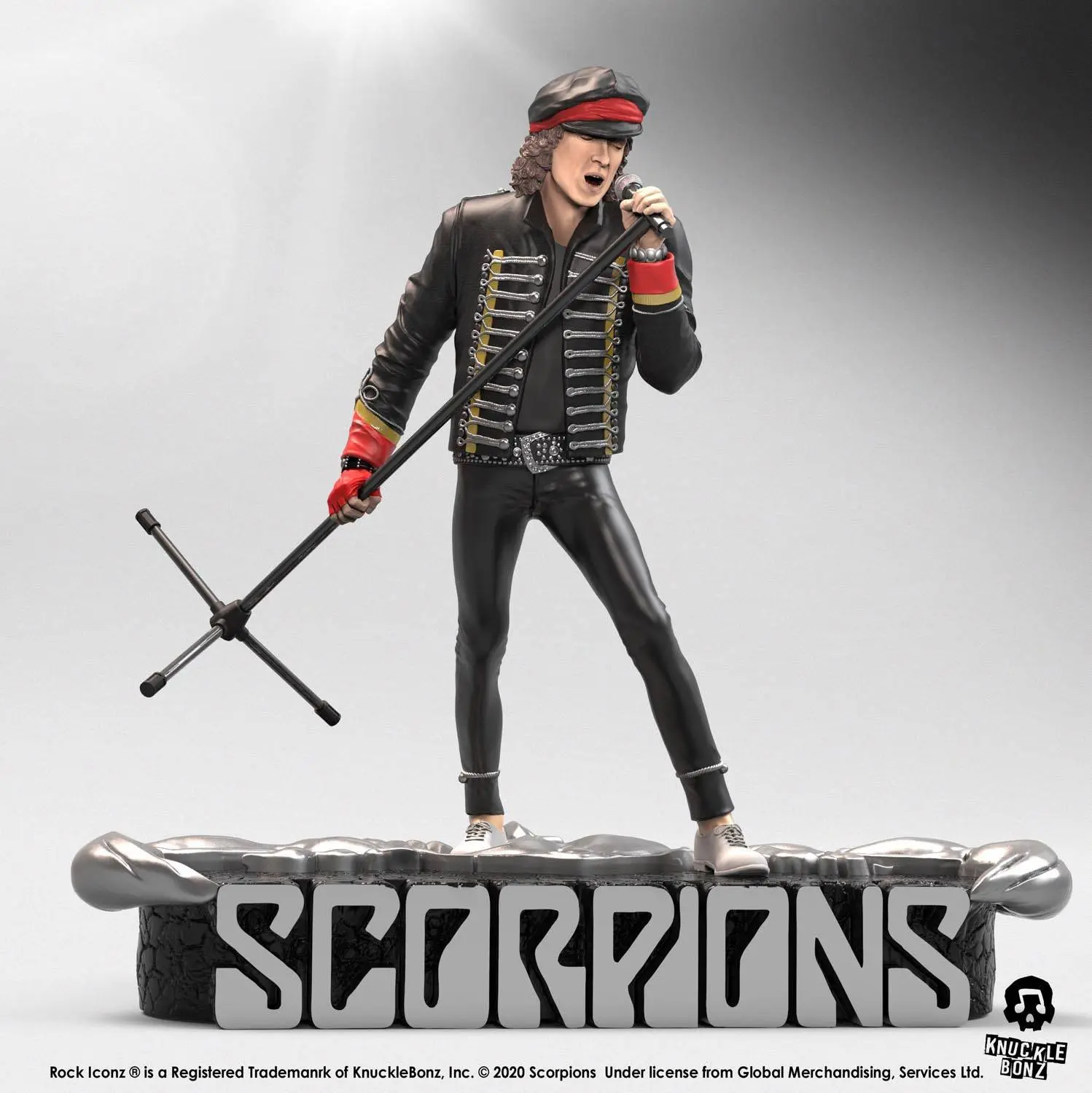 Scorpions Rock Iconz Statue Klaus Meine Limited Edition 22 cm Socha fotografii produktu