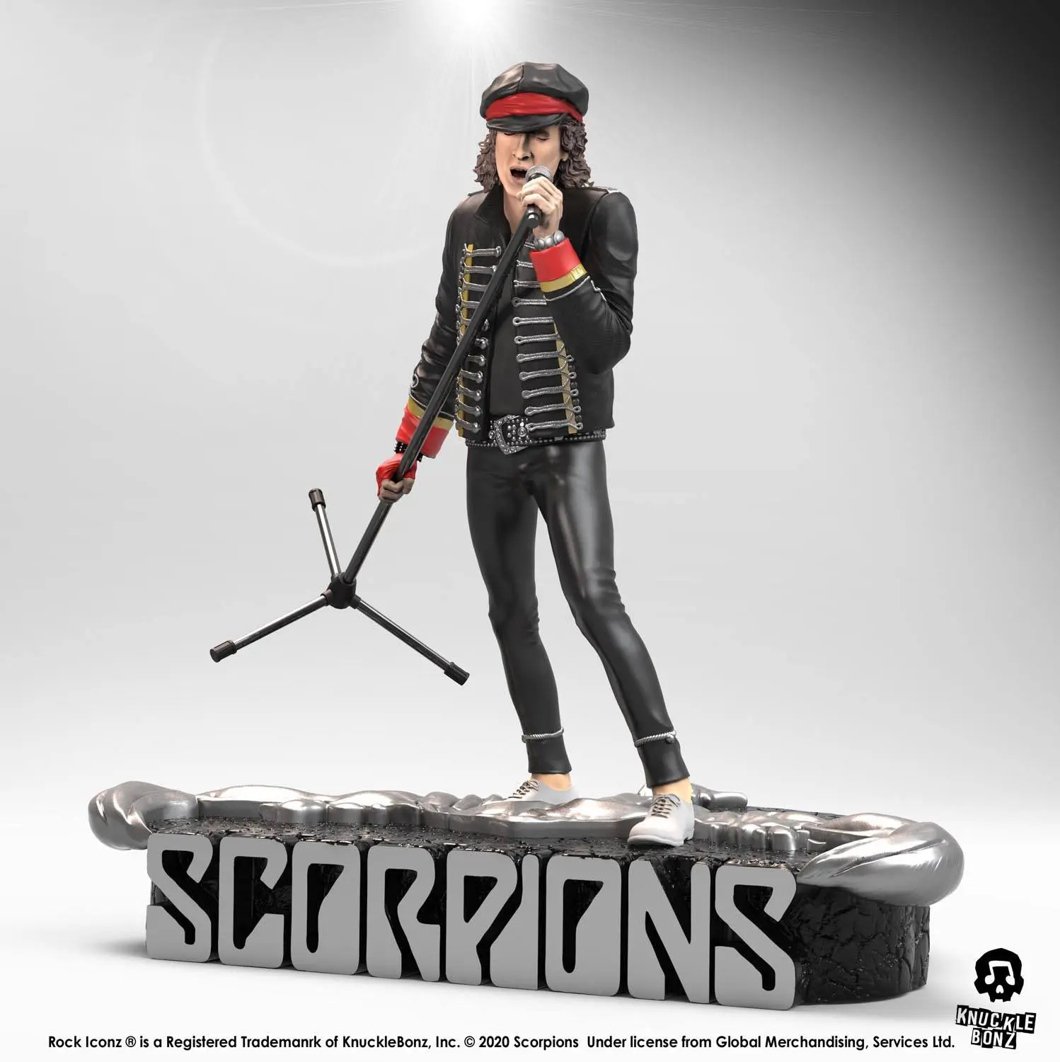 Scorpions Rock Iconz Statue Klaus Meine Limited Edition 22 cm Socha fotografii produktu