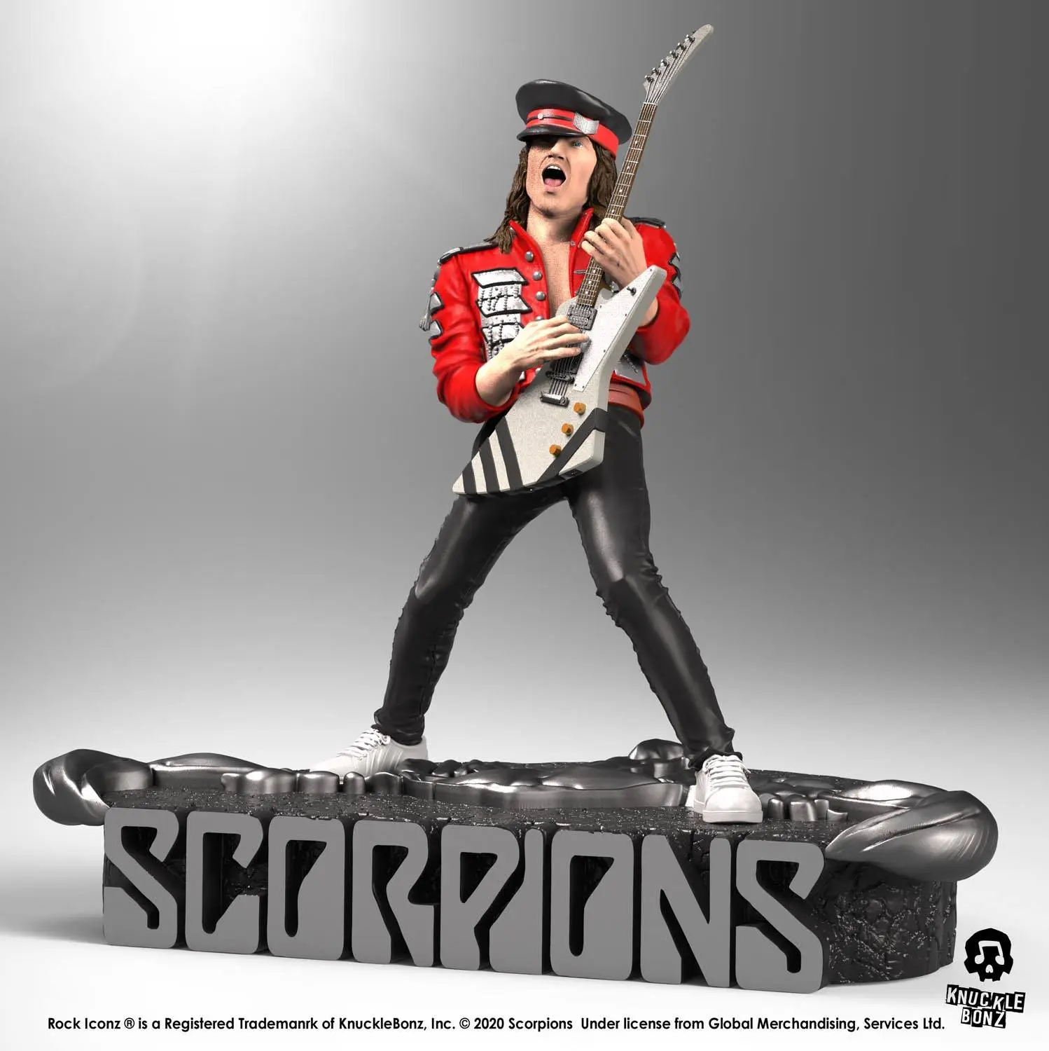 Scorpions Rock Iconz Statue Matthias Jabs Limited Edition 22 cm Soška fotografii produktu