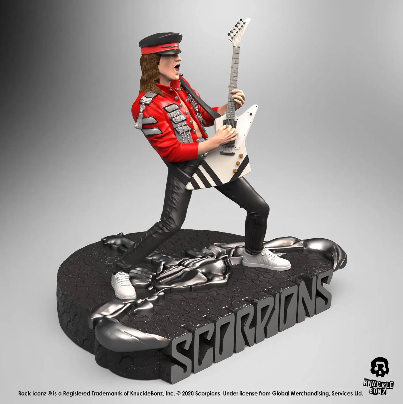 Scorpions Rock Iconz Statue Matthias Jabs Limited Edition 22 cm Soška fotografii produktu