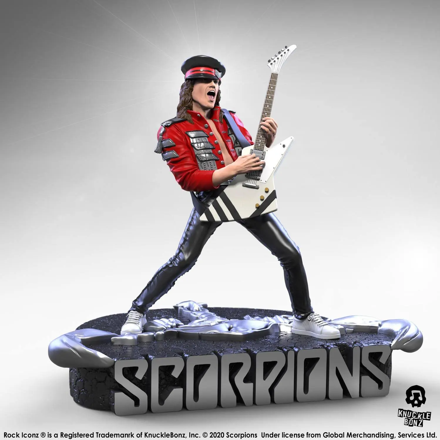 Scorpions Rock Iconz Statue Matthias Jabs Limited Edition 22 cm Soška fotografii produktu