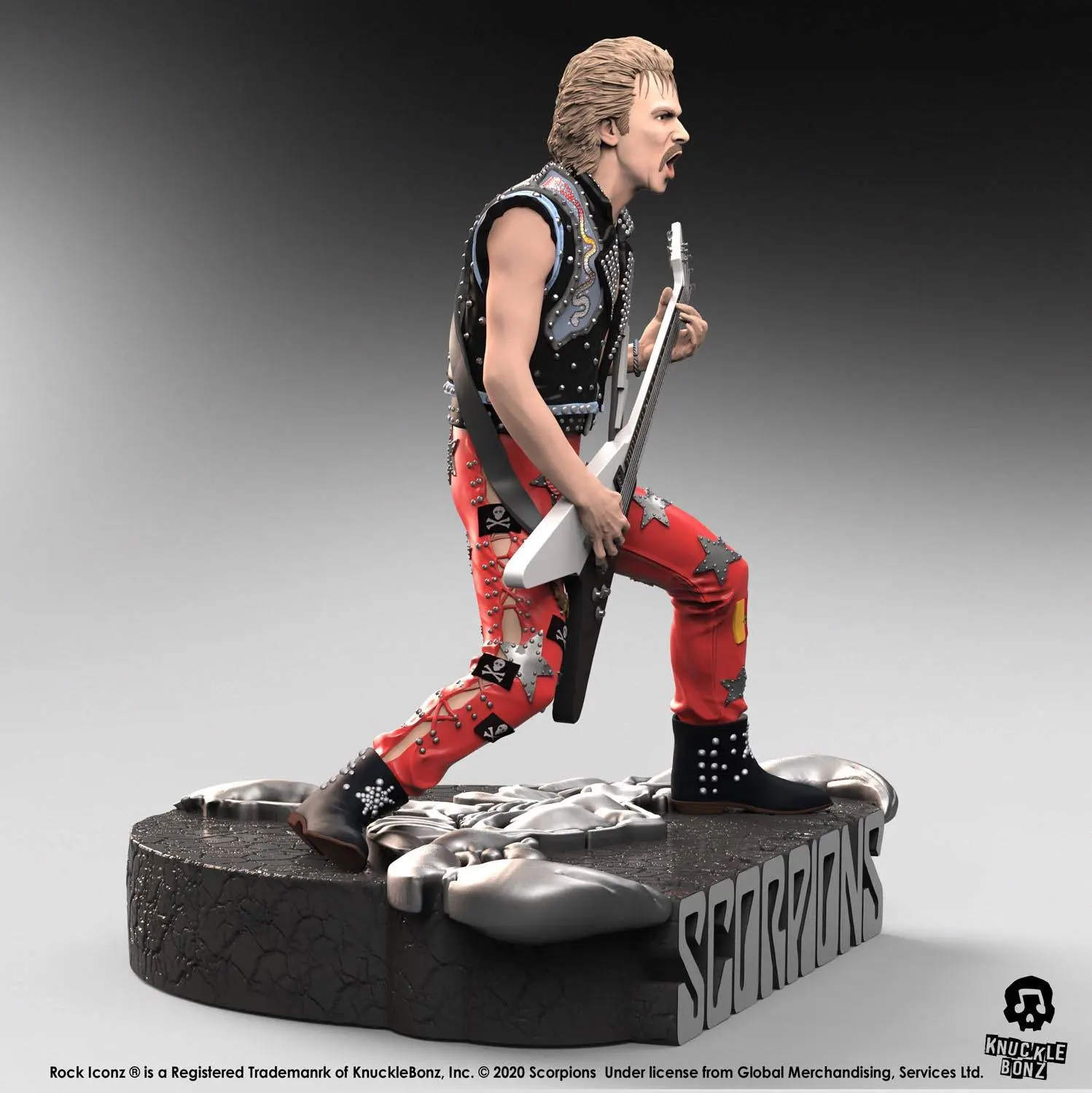 Scorpions Rock Iconz Statue Rudolf Schenker Limited Edition 22 cm Soška fotografii produktu