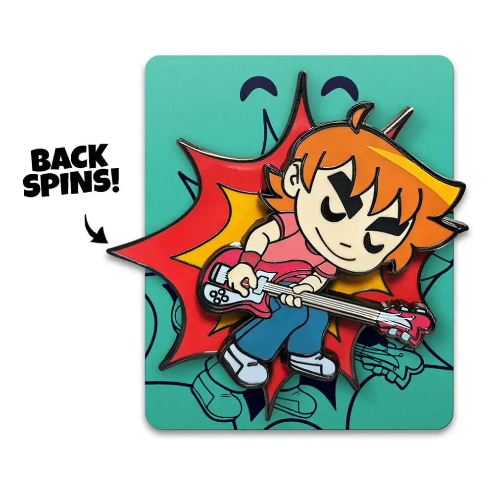 Scott Pilgrim Pin Odznak Scott Hraje Na Kytaru 5 cm fotografii produktu