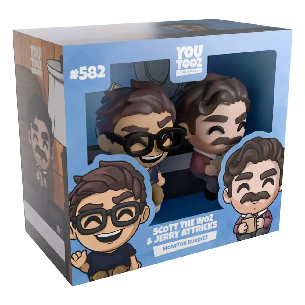 Scott the Woz Vinylové figurky Scott the Woz & Jerry Attricks Monitor Buddiez fotografii produktu