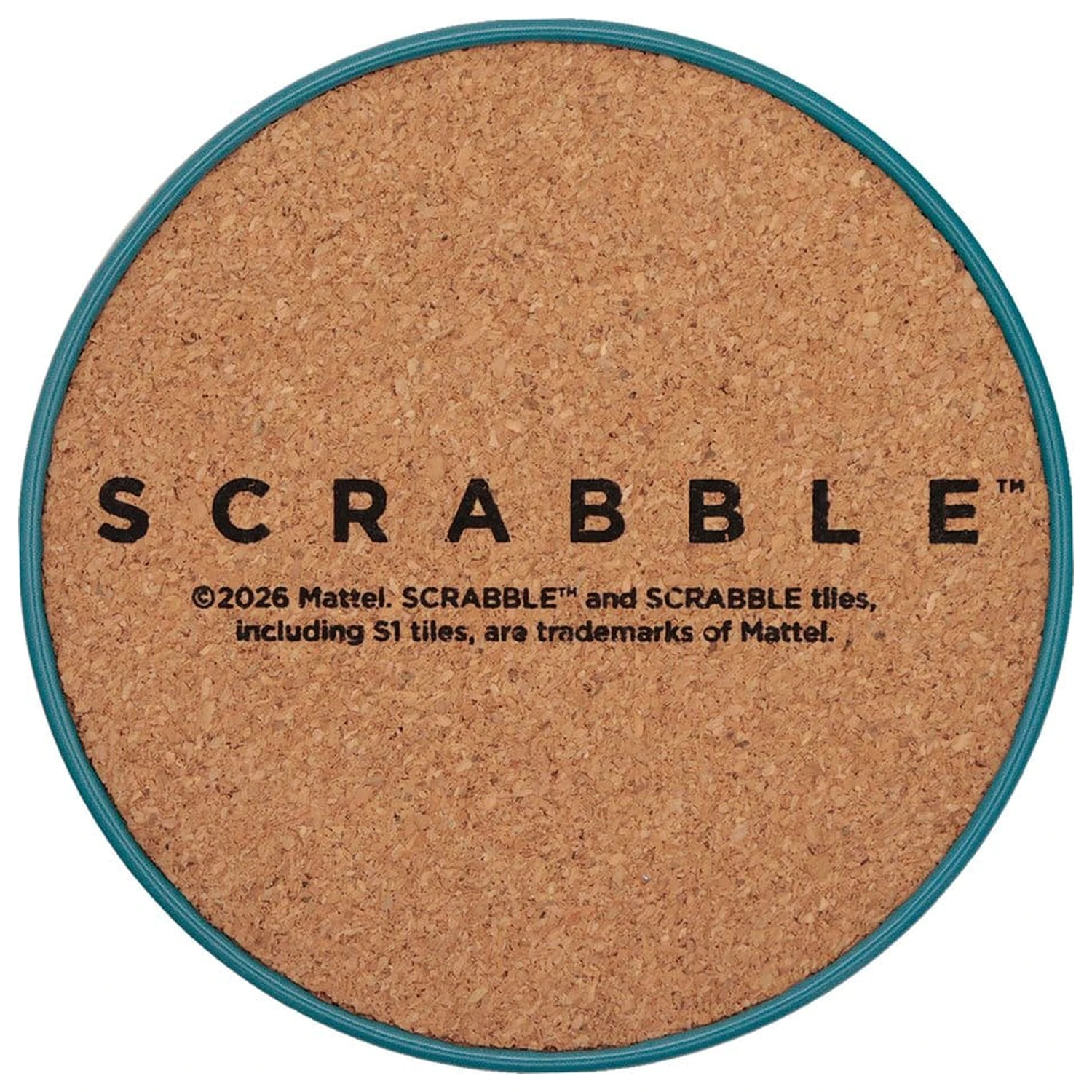 Scrabble Podložka pod hrnek 4 ks balení, potištěný kov fotografii produktu