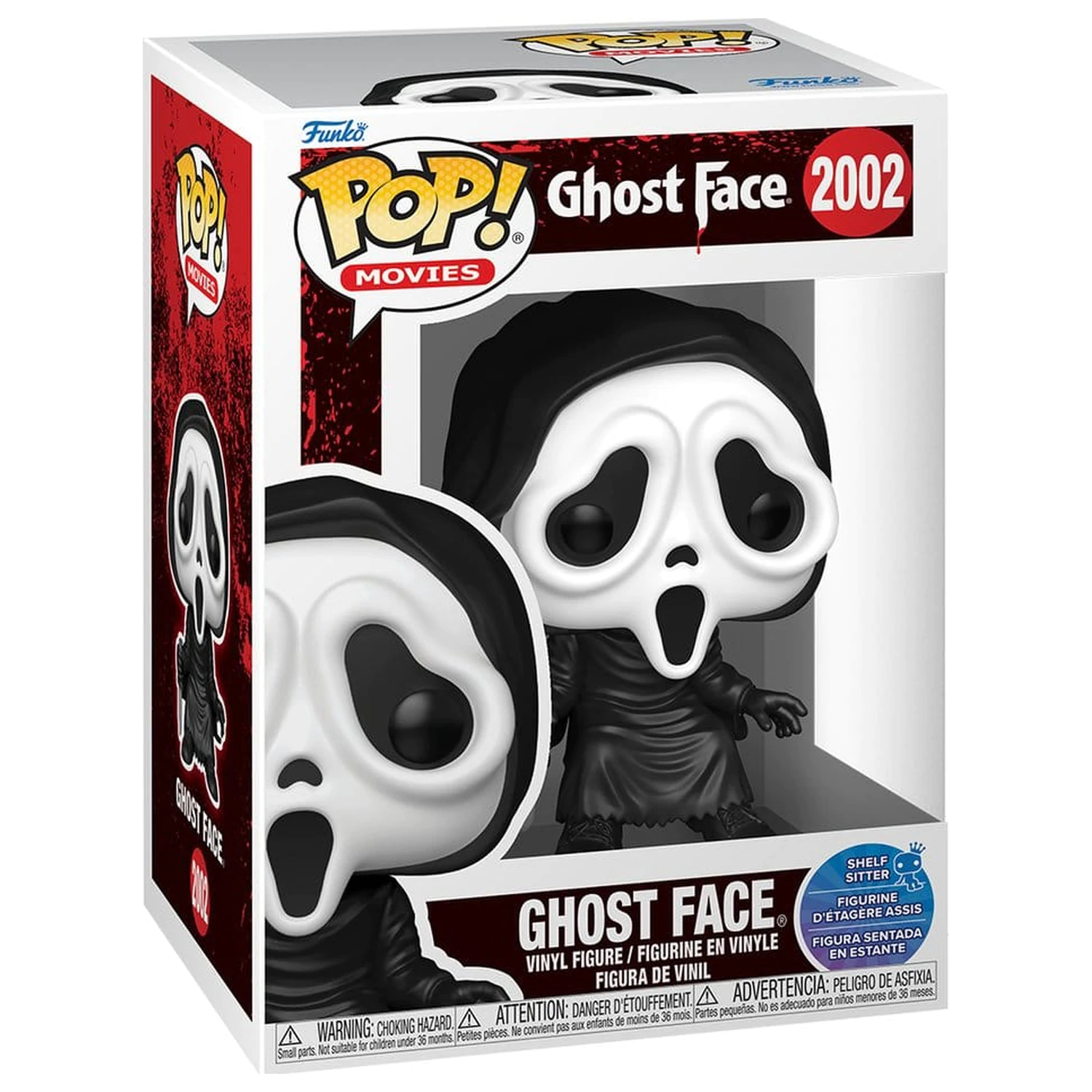 Scream Funko POP! Movies vinylová figurka Ghost Face (Sit) 9 cm fotografii produktu