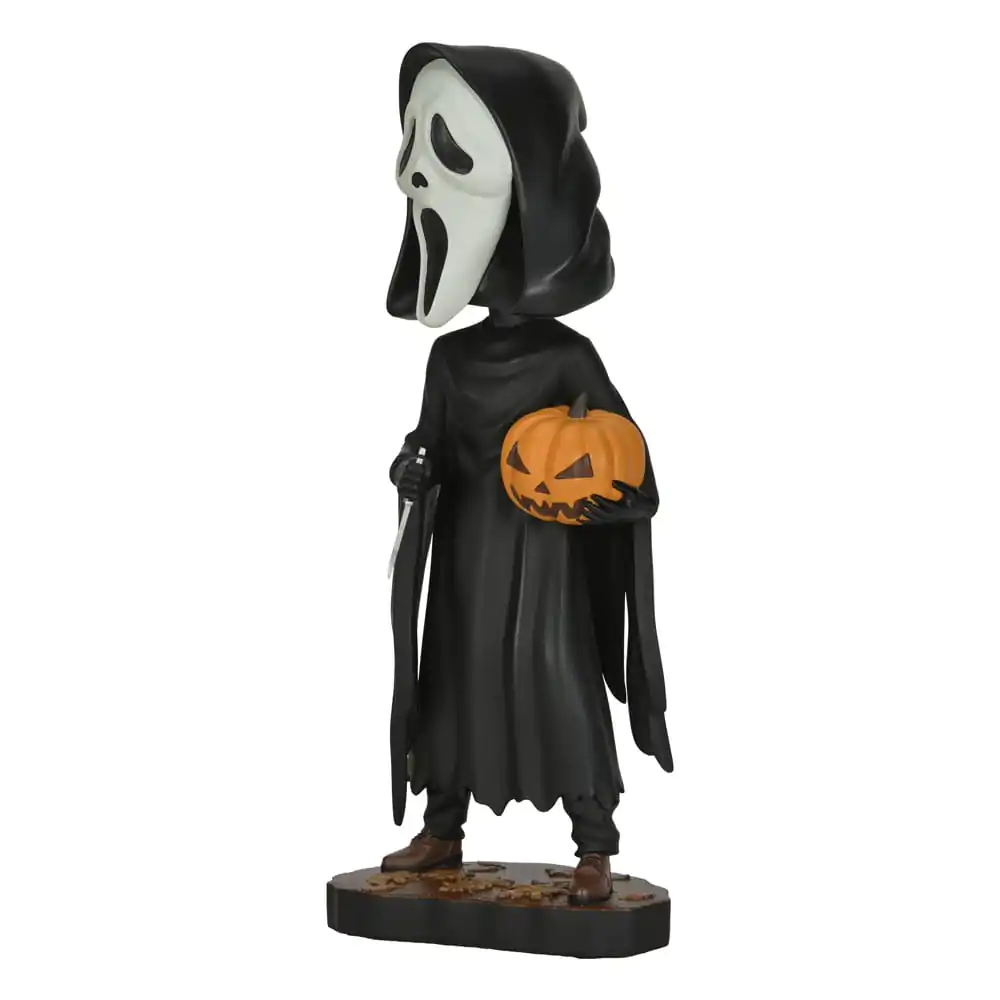 Scream Head Knocker Kývající figurka Ghost Face with Pumpkin 20 cm fotografii produktu