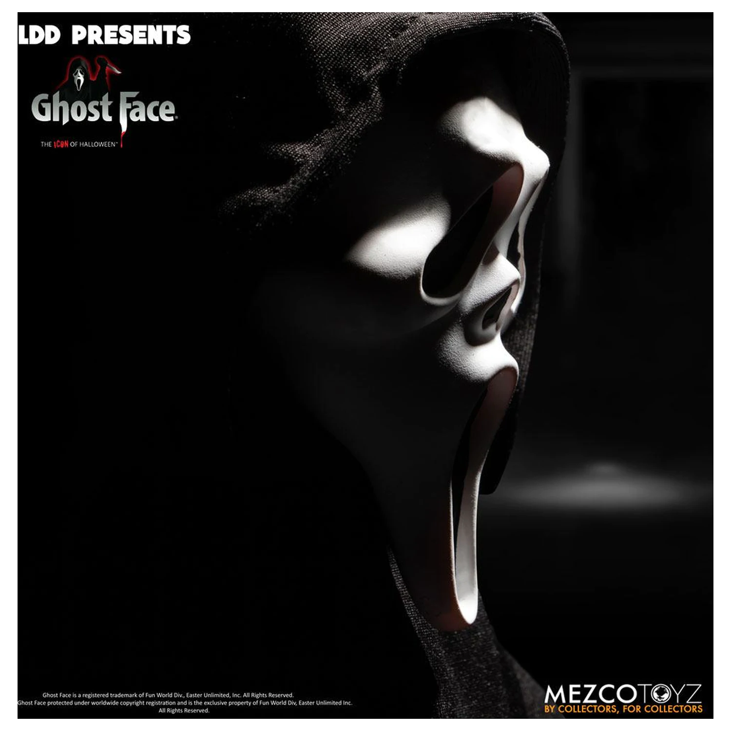 Scream Living Dead Dolls panenka Ghost Face 25 cm fotografii produktu