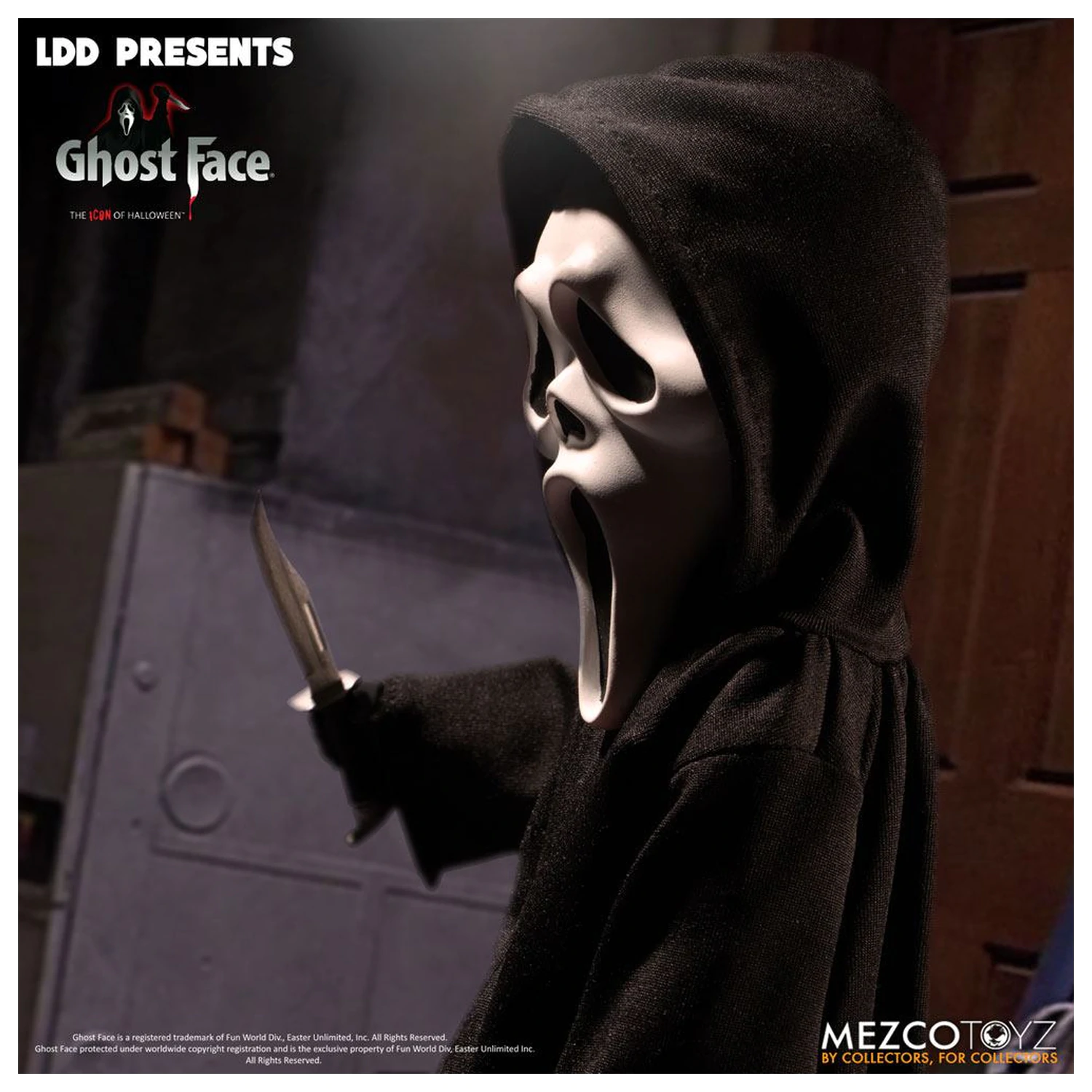 Scream Living Dead Dolls panenka Ghost Face 25 cm fotografii produktu