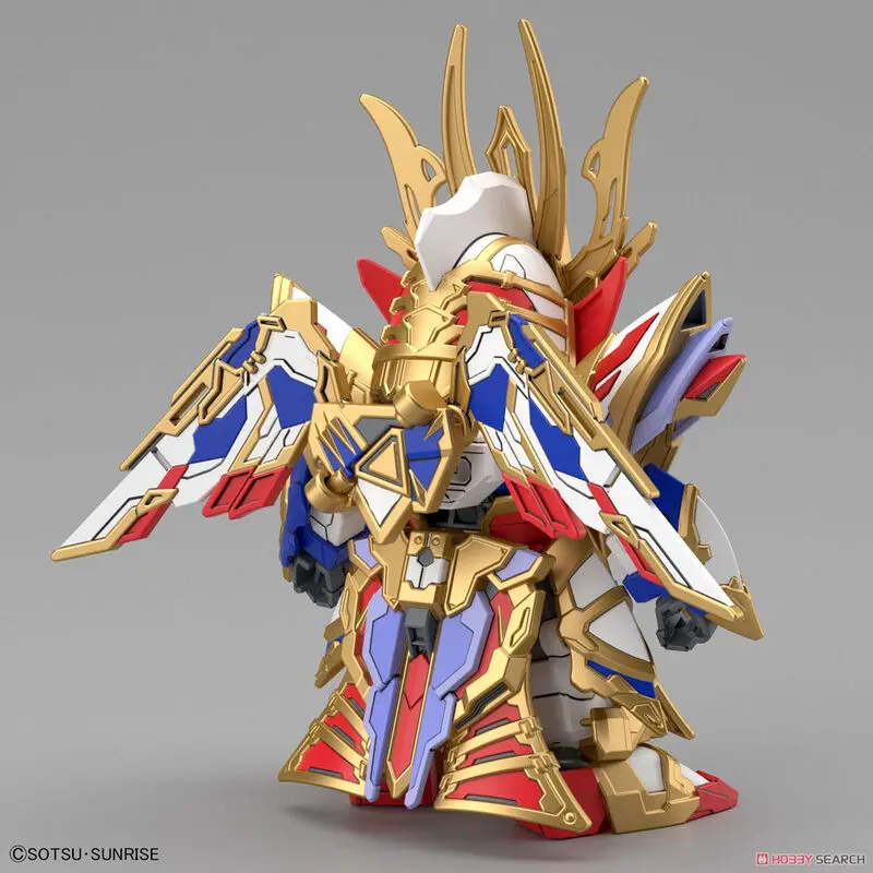 SD Gundam World Heroes Cao Cao Wing Gundam Model Kit figurka fotografii produktu