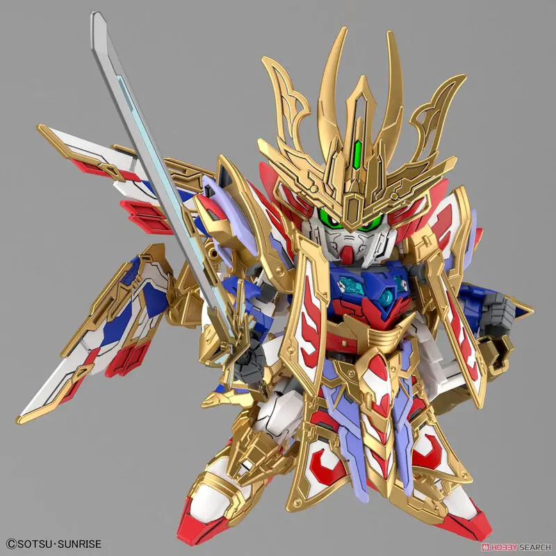SD Gundam World Heroes Cao Cao Wing Gundam Model Kit figurka fotografii produktu