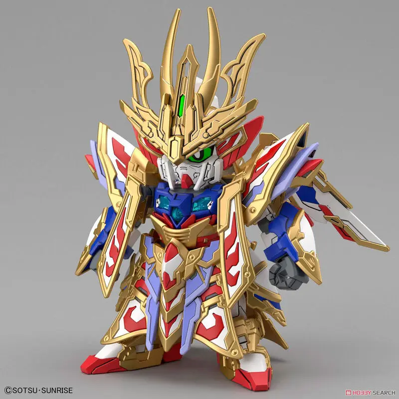 SD Gundam World Heroes Cao Cao Wing Gundam Model Kit figurka fotografii produktu
