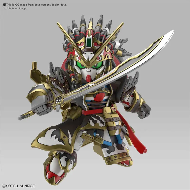 SD Gundam World Heroes Edward Second V stavebnice modelu figurky fotografii produktu