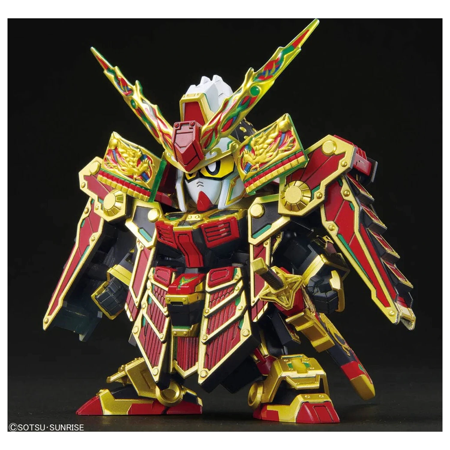 SD Gundam World Heroes Musha Gundam 78. Model Kit fotografii produktu